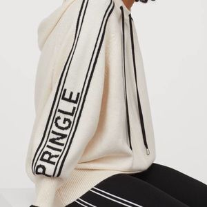 NWT Pringle from Scotland x H+M Fine-Knit Hoodie
